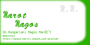 marot magos business card